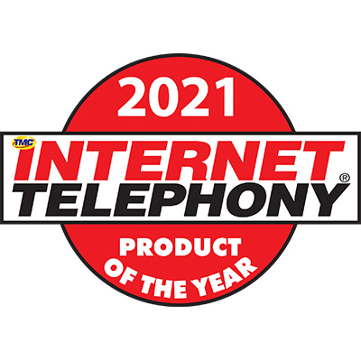 2021 INTERNET TELEPHONY Product Of The Year Award
