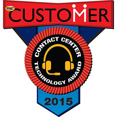 CUSTOMER Contact Center Technology Award Winner