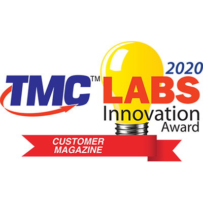 2020 TMC Labs Innovation Award from CUSTOMER Magazine