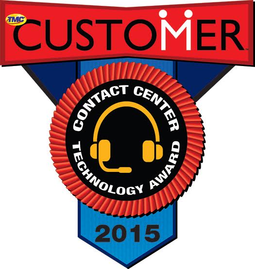 2015 CUSTOMER Contact Center Technology Award